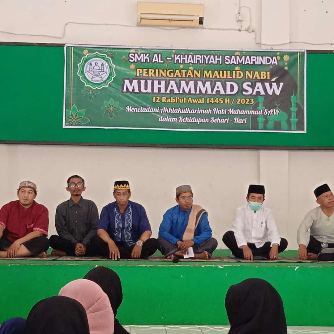 Peringatan Maulid Nabi Muhammad Saw 12 Rabiul Awal 1445 H 2023 Smk Al Khairiyah Samarinda 5102